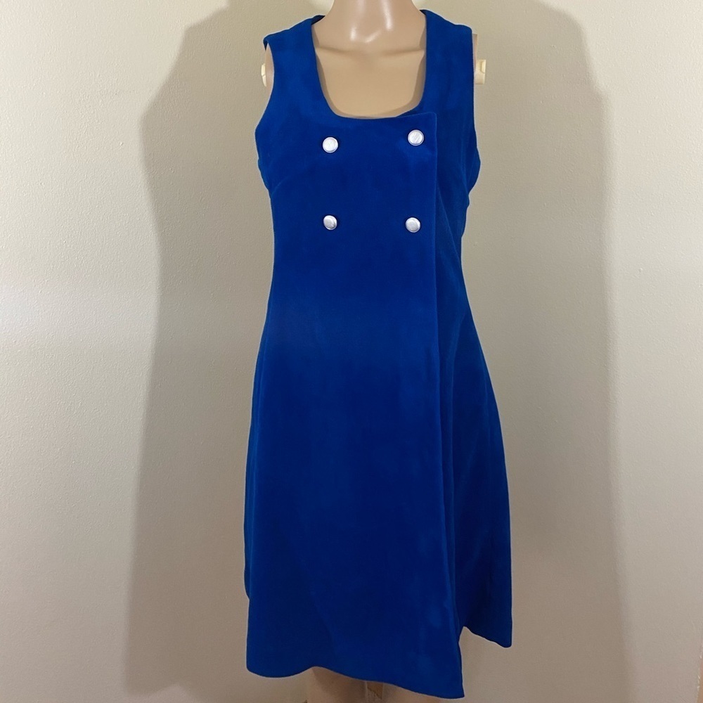 Vintage Blue Hand Made Dress